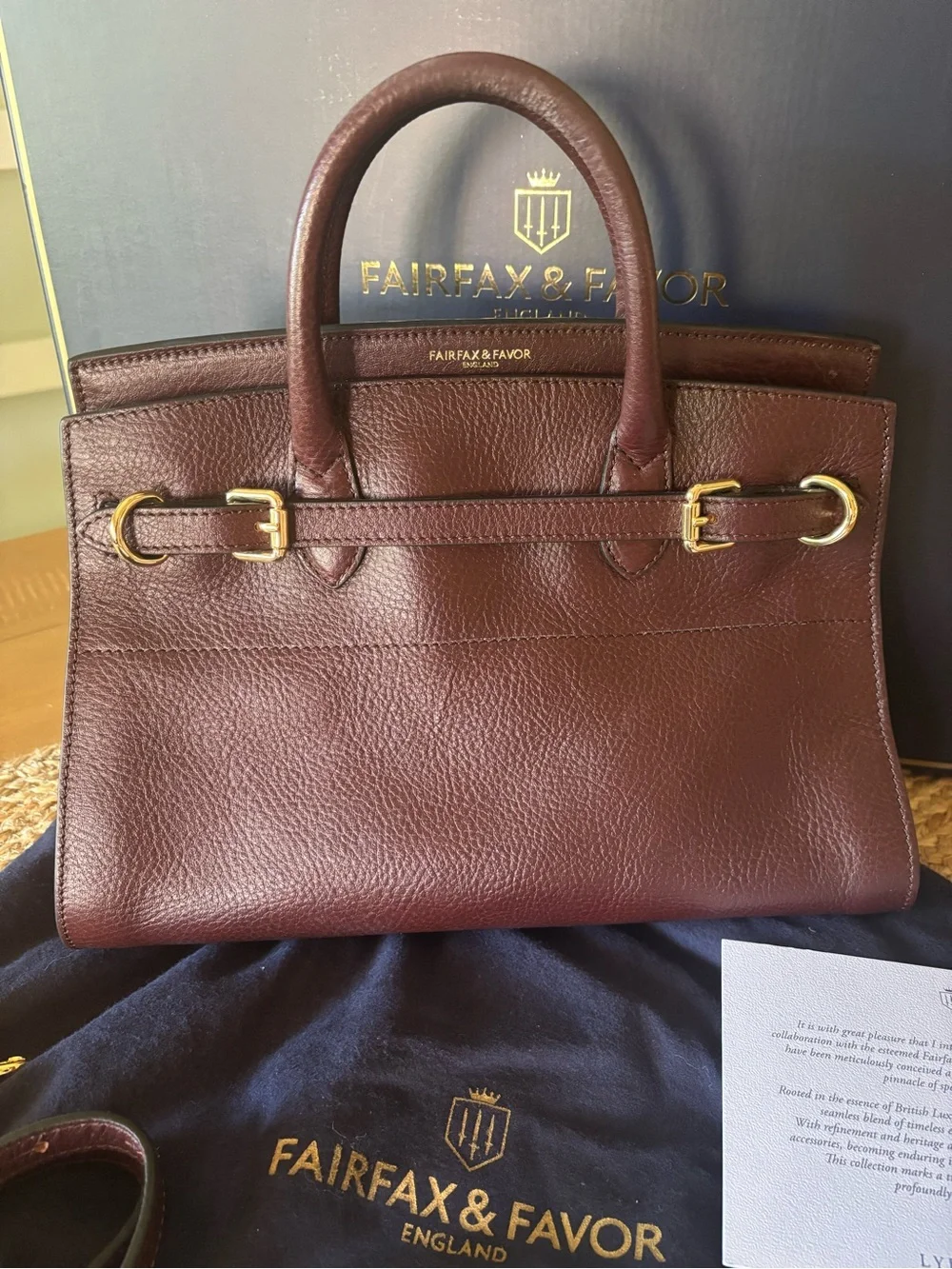 FAIRFAX & FAVOR Top Handle